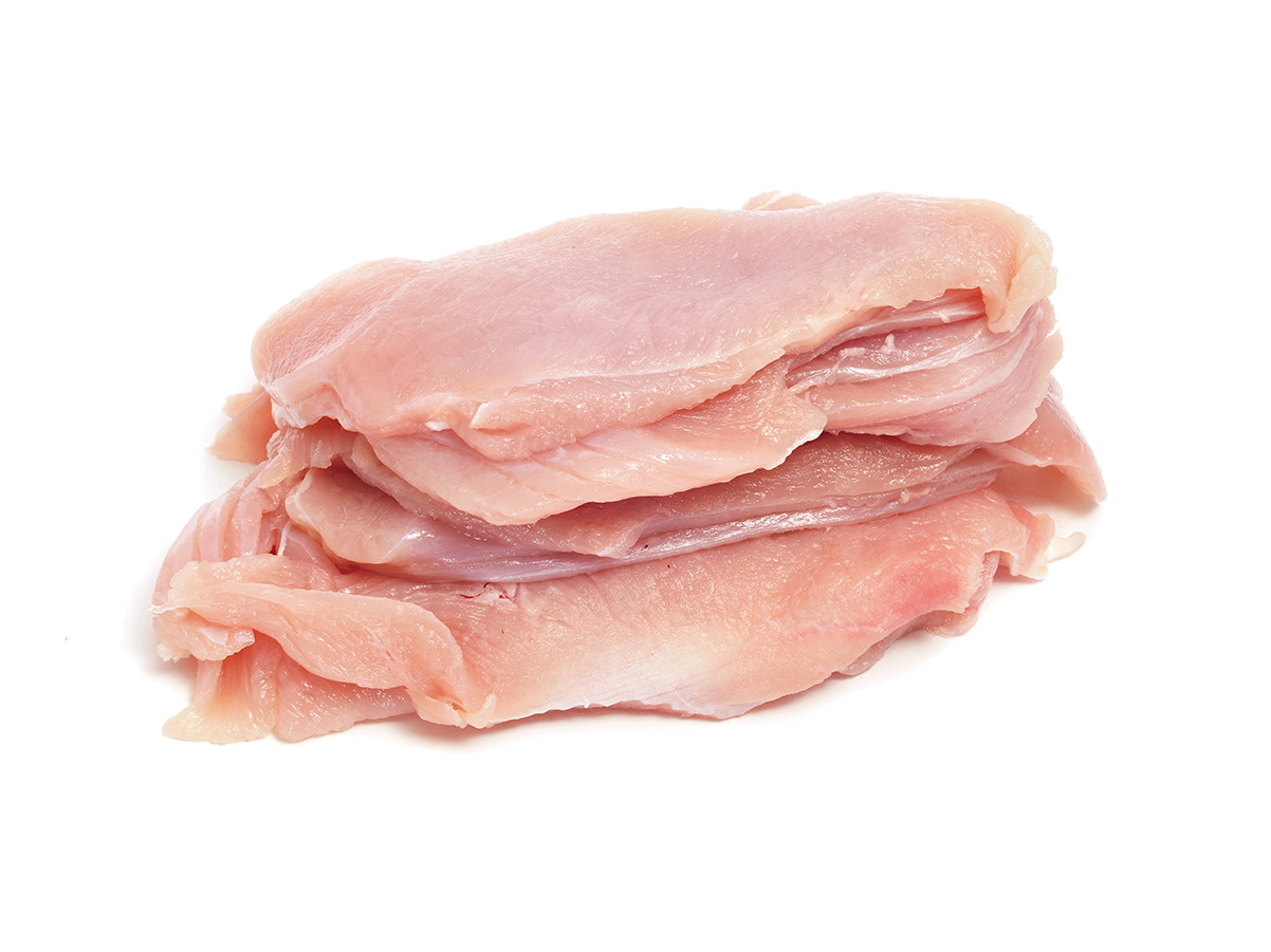 Chicken Breast Cutlets, Pounded Thin